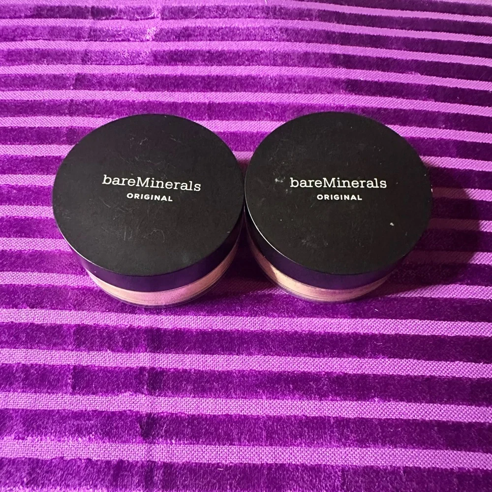 NEW Bare Minerals Original BUNDLE Light (08) + Medium Tan (18)